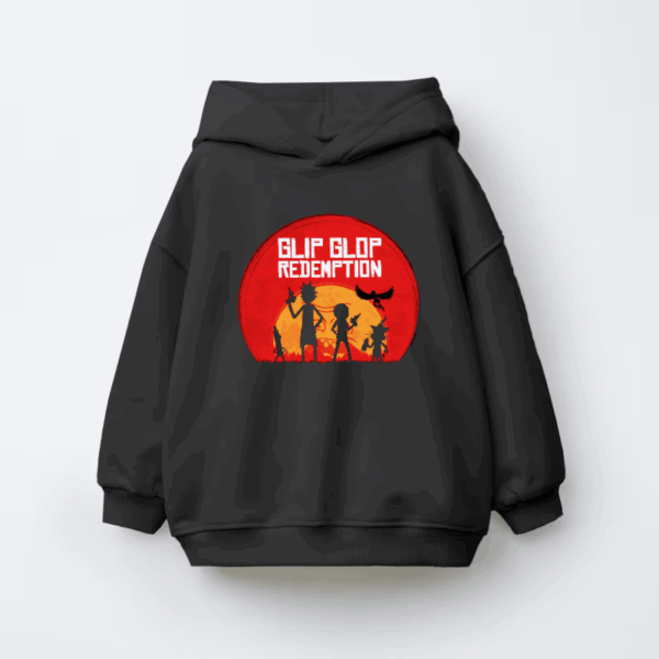 Glip Glop Redemption Rick and Morty Kids Hoodie