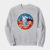 Goku & Arale Dragon Ball Meets Penguin Village Crewneck Sweatshirt
