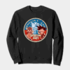 Goku & Arale Dragon Ball Meets Penguin Village Crewneck Sweatshirt