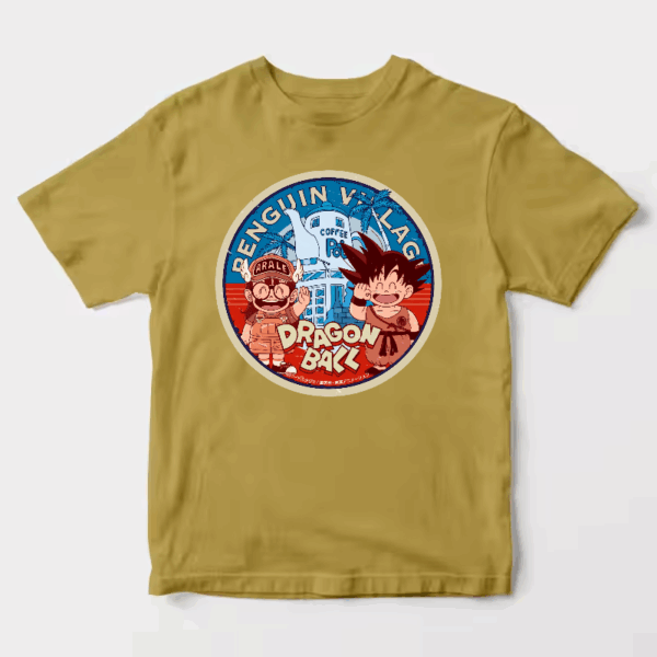 Goku & Arale Dragon Ball Meets Penguin Village Unisex T-Shirt