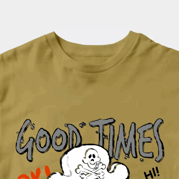 Good Times Pirate Captain Garfield Fun Unisex T-Shirt