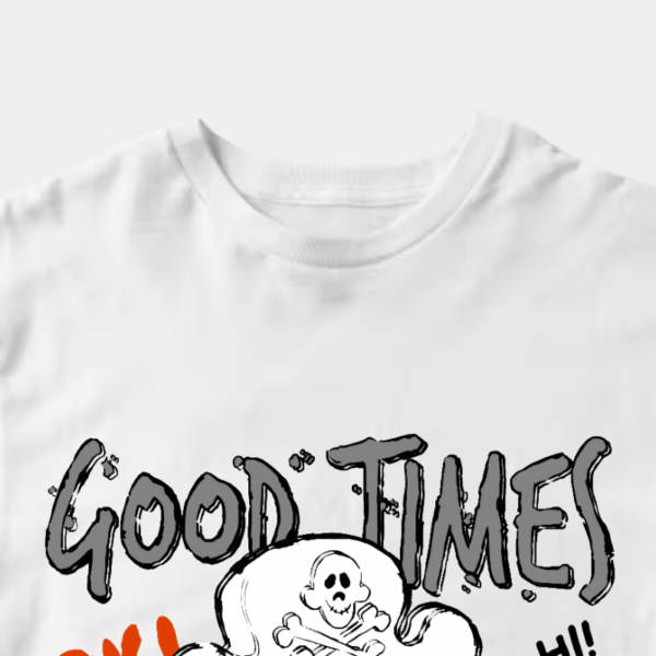 Good Times Pirate Captain Garfield Fun Unisex T-Shirt
