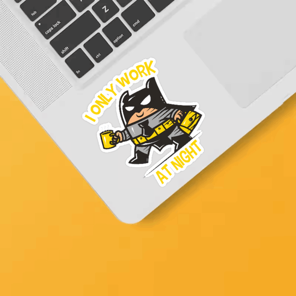 Gotham’s Midnight Guardian Batman Sticker