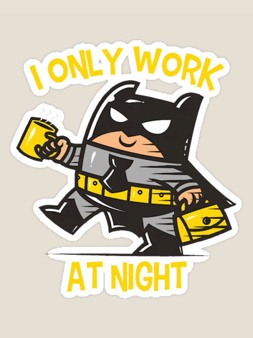 Gotham’s Midnight Guardian Batman Sticker