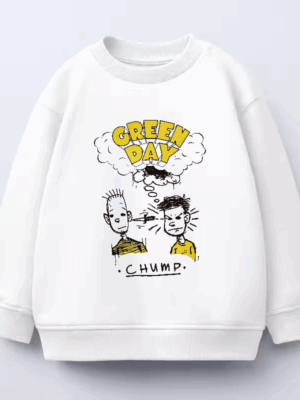 Green Day Chump Vintage Punk Rock Crewneck Sweatshirt