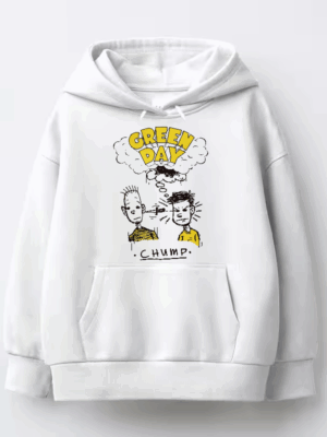Green Day Chump Vintage Punk Rock Hoodie
