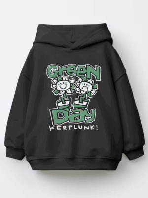 Green Day Music Kerplunk Kids Hoodie