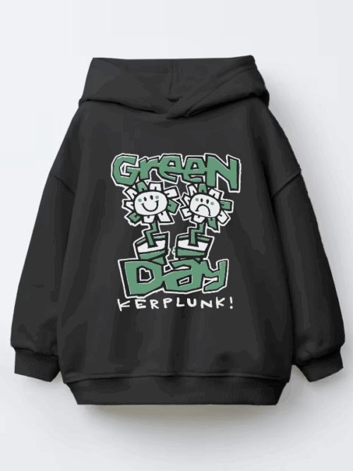 Green Day Music Kerplunk Kids Hoodie