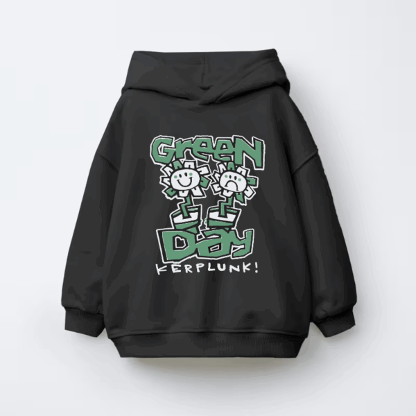 Green Day Music Kerplunk Kids Hoodie