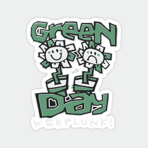Green Day Music Kerplunk Sticker