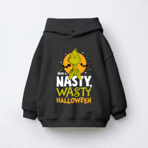 Grinch Halloween – Have a Nasty Wasty Night Kids Hoodie
