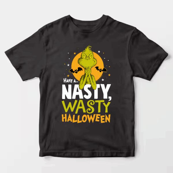 Men’s Grinch Halloween – Have a Nasty Wasty Night Unisex T-Shirt