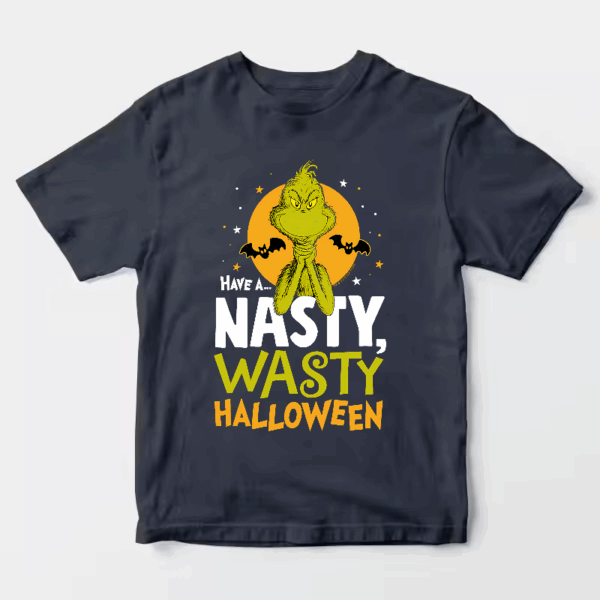Men’s Grinch Halloween – Have a Nasty Wasty Night Unisex T-Shirt