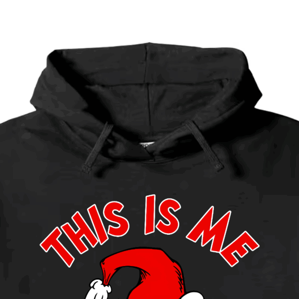 Grinch This Is Me Being Good – Holiday Humor at Its Best Hoodie