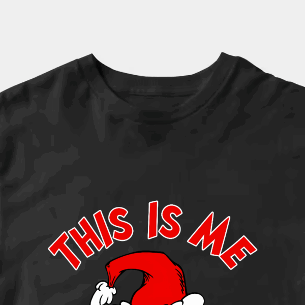 Men’s Grinch This Is Me Being Good – Holiday Humor at Its Best Unisex T-Shirt