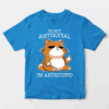 Grumpy Cat Anti Stupid Funny Mood Unisex T-Shirt