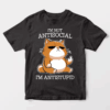 Grumpy Cat Anti Stupid Funny Mood Unisex T-Shirt