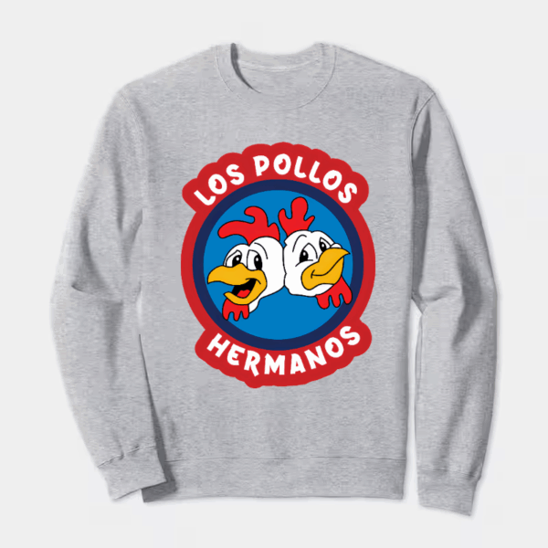 Gus Fring’s Los Pollos Hermanos Breaking Bad Crewneck Sweatshirt