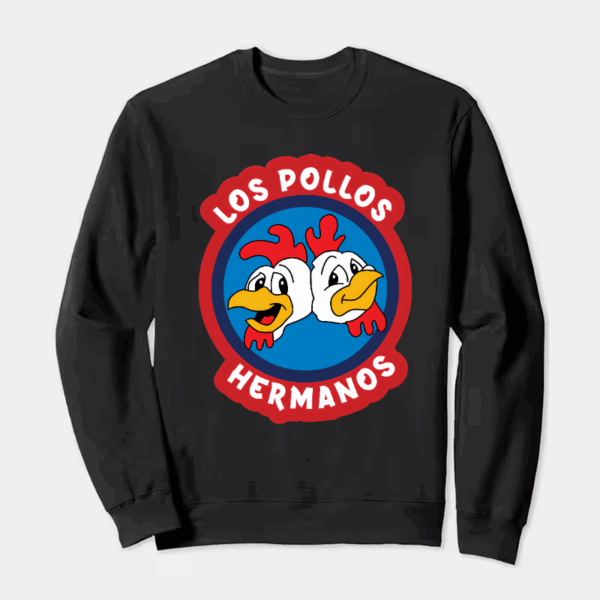 Gus Fring’s Los Pollos Hermanos Breaking Bad Crewneck Sweatshirt