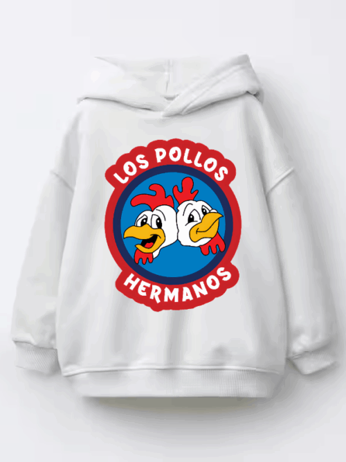 Gus Fring’s Los Pollos Hermanos Breaking Bad Kids Hoodie