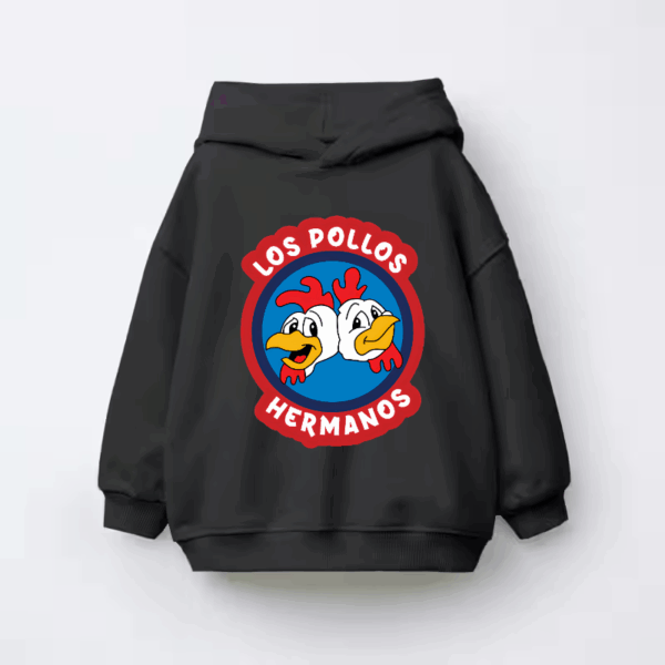 Gus Fring’s Los Pollos Hermanos Breaking Bad Kids Hoodie