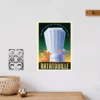 Gusteau’s Hat Retro Remy Ratatouille Poster Poster