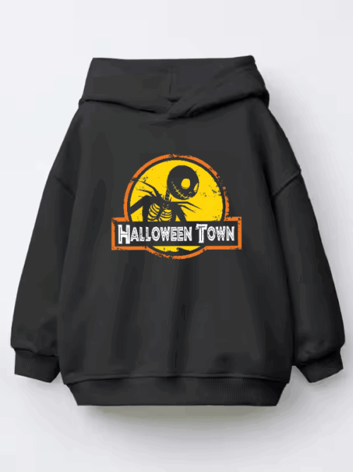 Haunted Magic of Halloween Town Kids Hoodie