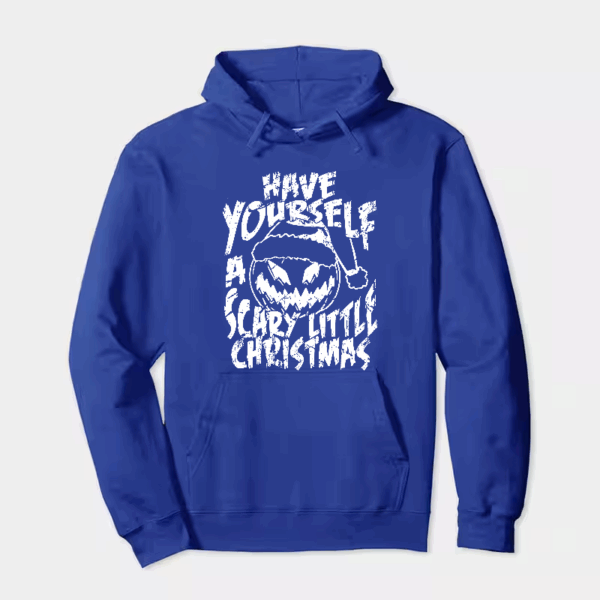 Have Yourself A Scary Little Christmas – Funny Horror Pumpkin Holiday Hoodie