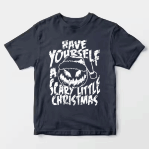 Men’s Have Yourself A Scary Little Christmas – Funny Horror Pumpkin Holiday Unisex T-Shirt