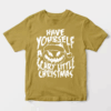 Men’s Have Yourself A Scary Little Christmas – Funny Horror Pumpkin Holiday Unisex T-Shirt