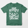 Men’s Have Yourself A Scary Little Christmas – Funny Horror Pumpkin Holiday Unisex T-Shirt