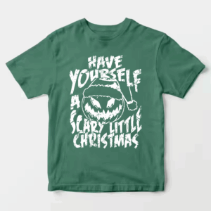 Men’s Have Yourself A Scary Little Christmas – Funny Horror Pumpkin Holiday Unisex T-Shirt