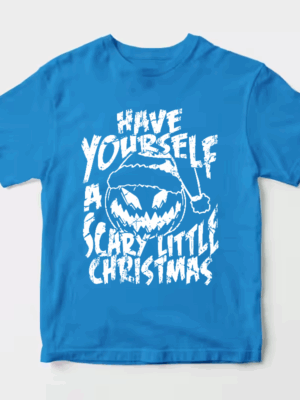 Men’s Have Yourself A Scary Little Christmas – Funny Horror Pumpkin Holiday Unisex T-Shirt