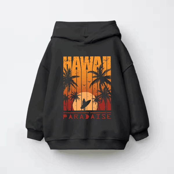 Hawaii Paradise Island Kids Hoodie