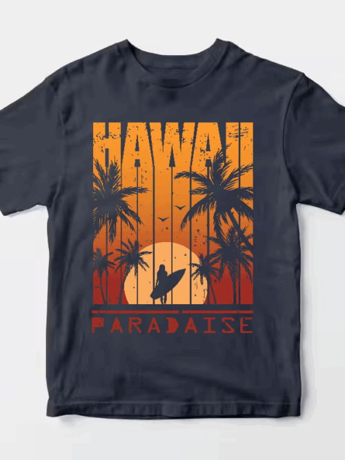 Hawaii Paradise Island Unisex T-Shirt