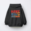 Hawk Tuah and Spit on That Thang Kids Hoodie