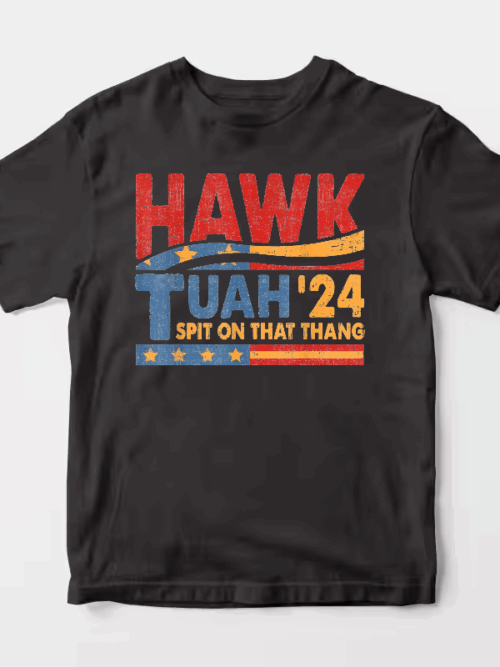 Hawk Tuah and Spit on That Thang Unisex T-Shirt