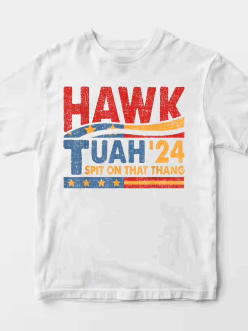 Hawk Tuah and Spit on That Thang Unisex T-Shirt
