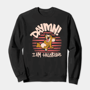 Hilarious Jerry Laugh Tom and Jerry Crewneck Sweatshirt