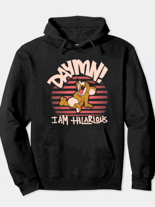 Hilarious Jerry Laugh Tom and Jerry Hoodie