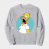Homer Simpson Classic Cartoon Crewneck Sweatshirt