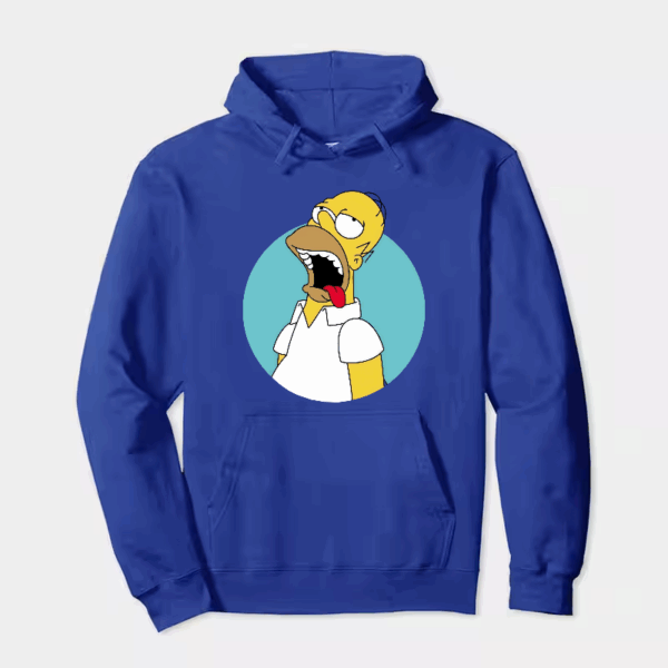 Homer Simpson Classic Cartoon Hoodie