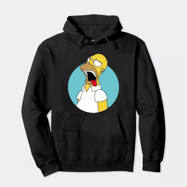 Homer Simpson Classic Cartoon Hoodie