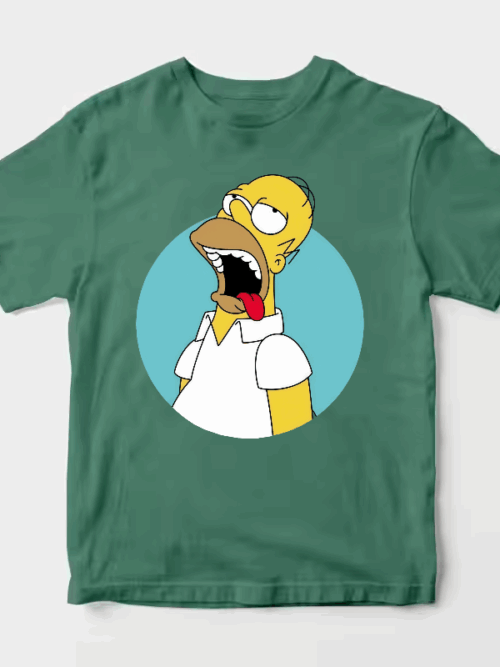 Homer Simpson Classic Cartoon Unisex T-Shirt