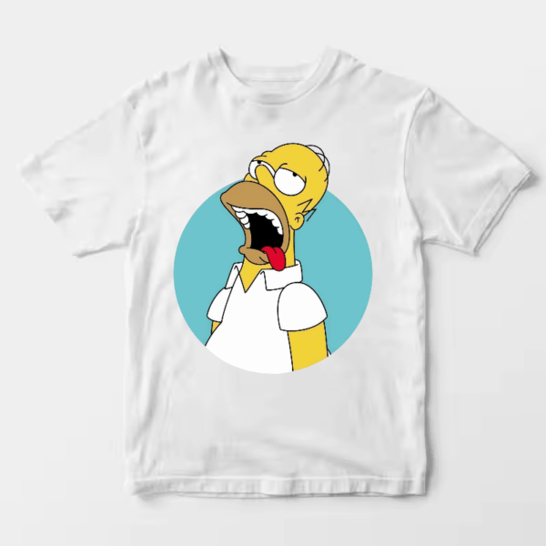Homer Simpson Classic Cartoon Unisex T-Shirt