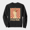 Honk Duck Funny Meme Crewneck Sweatshirt