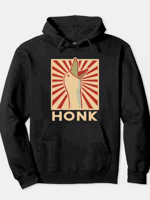 Honk Duck Funny Meme Hoodie
