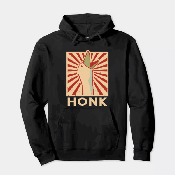 Honk Duck Funny Meme Hoodie