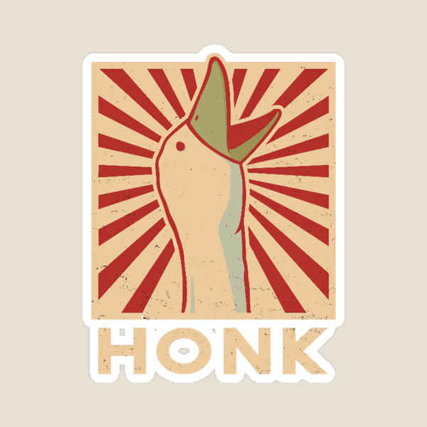 Honk Duck Funny Meme Sticker
