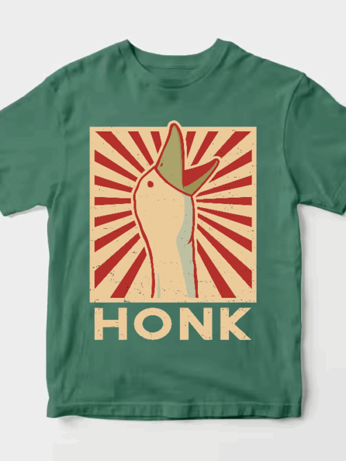 Honk Duck Funny Meme Unisex T-Shirt